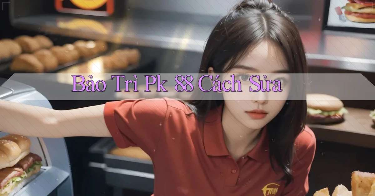 bảo trì pk 88 cách sửa