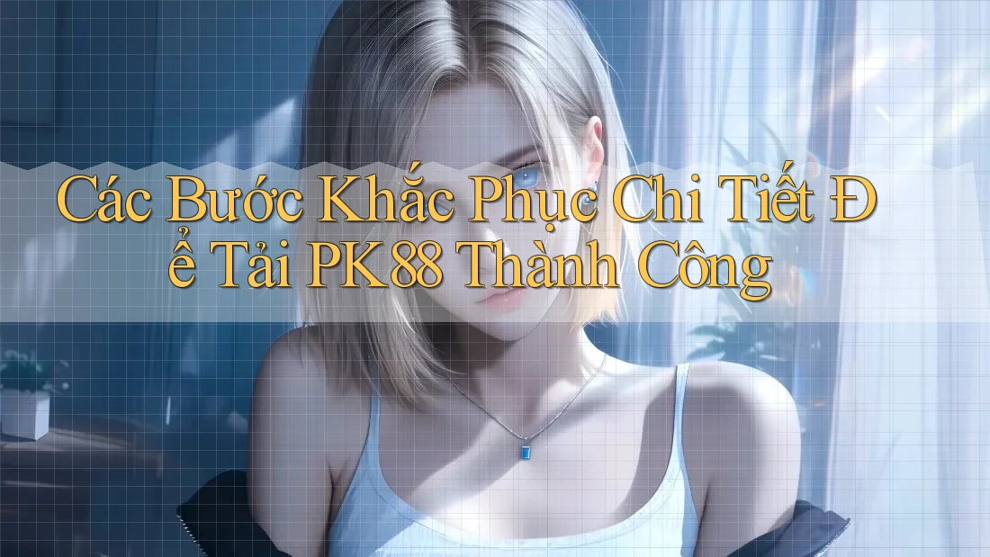 Các Bước Khắc Phục Chi Tiết Để Tải PK88 Thành Công