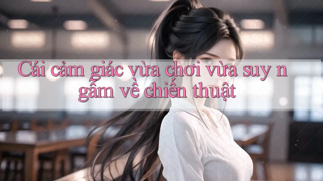 Cái cảm giác vừa chơi vừa suy ngẫm về chiến thuật