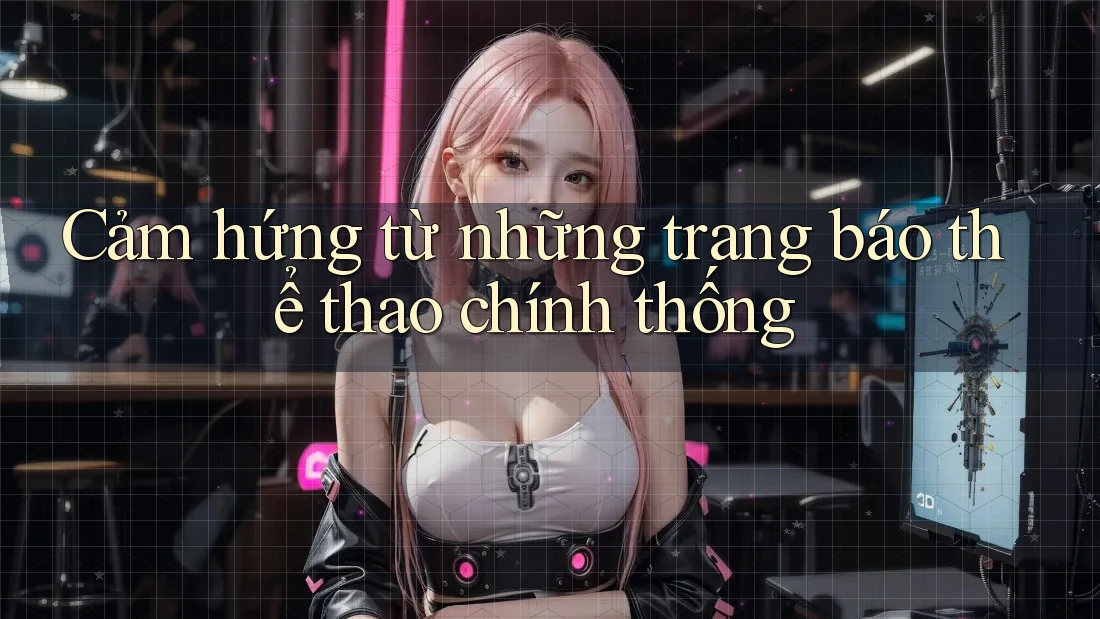 Cảm hứng từ những trang báo thể thao chính thống