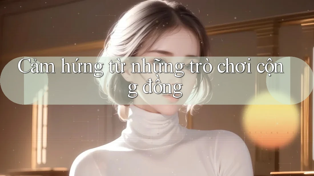 Cảm hứng từ những trò chơi cộng đồng