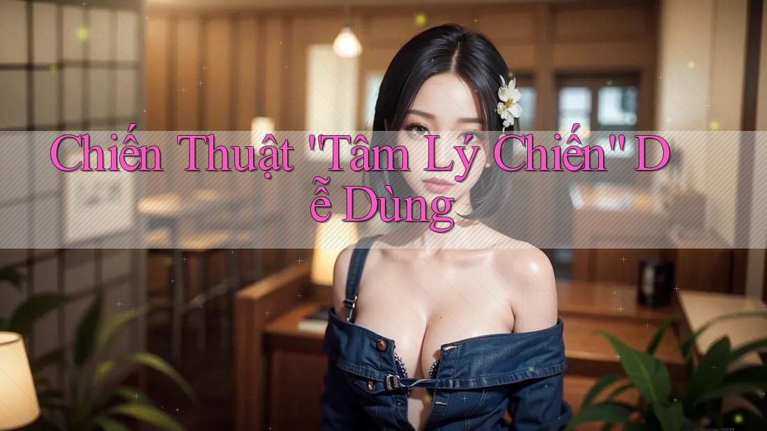 Chiến Thuật “Tâm Lý Chiến” Dễ Dùng