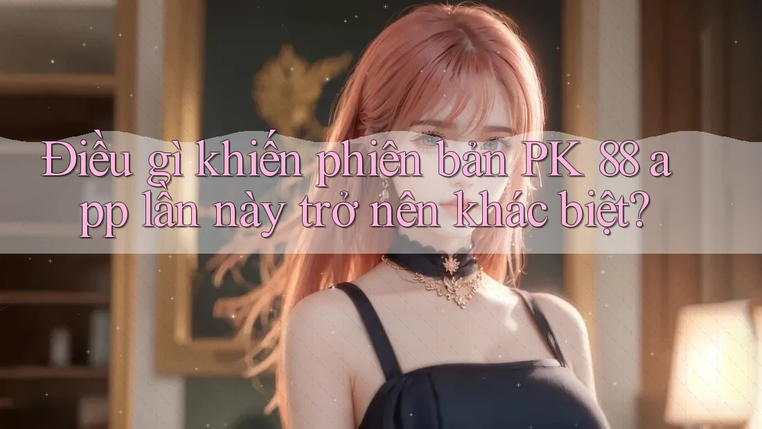 Điều gì khiến phiên bản PK 88 app lần này trở nên khác biệt?