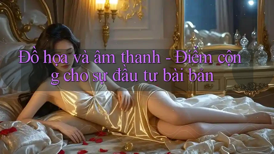 Đồ họa và âm thanh - Điểm cộng cho sự đầu tư bài bản