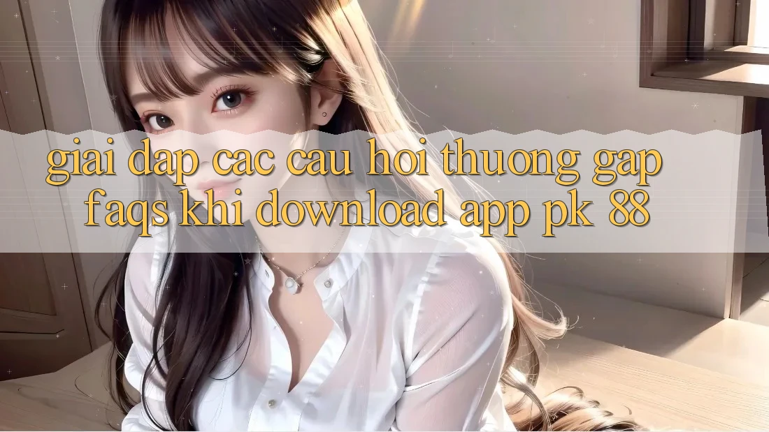 Giải Đáp Các Câu Hỏi Thường Gặp (FAQs) Khi Download App PK 88