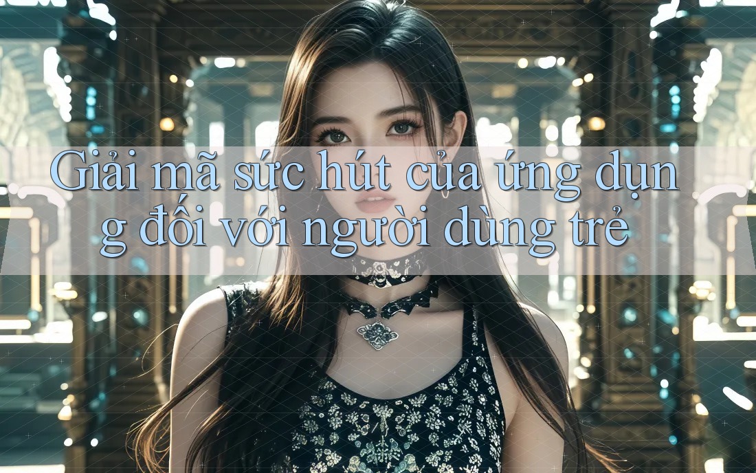 Giải mã sức hút của ứng dụng đối với người dùng trẻ