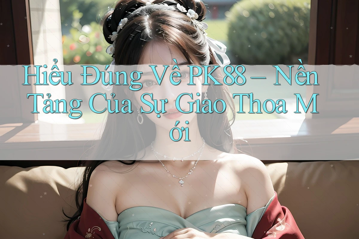 Hiểu Đúng Về PK88 – Nền Tảng Của Sự Giao Thoa Mới