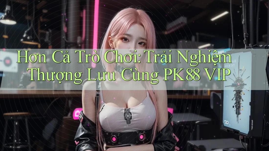 Hơn Cả Trò Chơi: Trải Nghiệm Thượng Lưu Cùng PK88 VIP