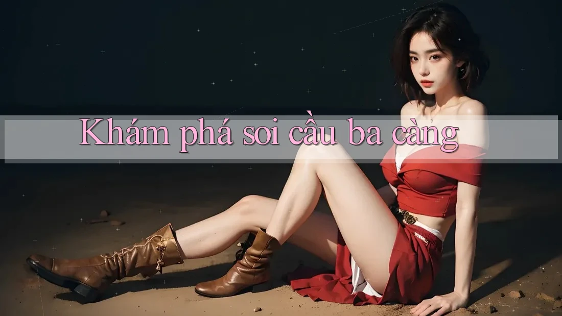Khám phá soi cầu ba càng