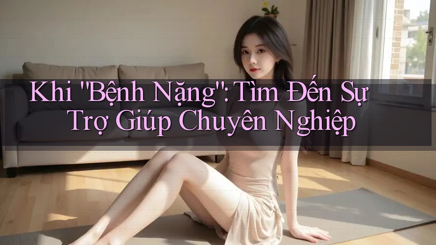Khi “Bệnh Nặng”: Tìm Đến Sự Trợ Giúp Chuyên Nghiệp