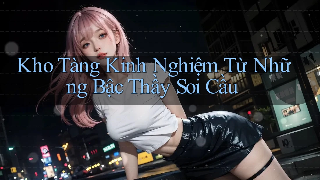 Kho Tàng Kinh Nghiệm Từ Những Bậc Thầy Soi Cầu