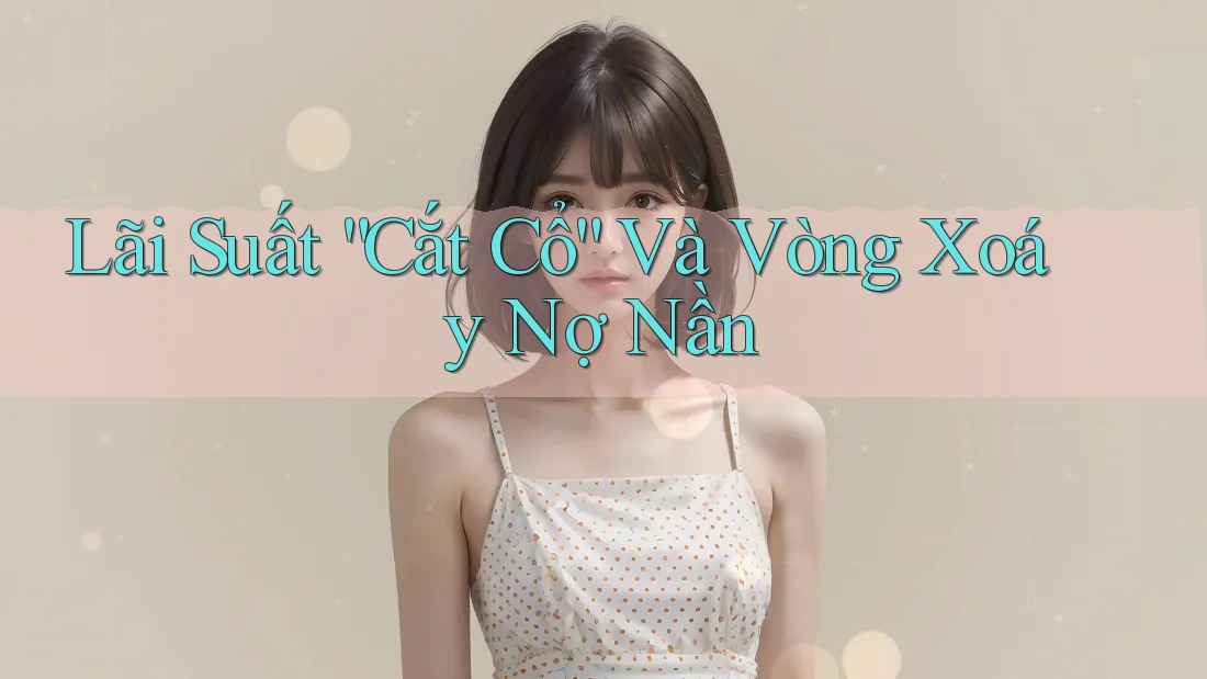 Lãi Suất “Cắt Cổ” Và Vòng Xoáy Nợ Nần