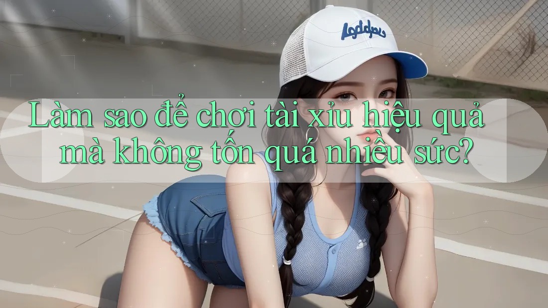 Làm sao để chơi tài xỉu hiệu quả mà không tốn quá nhiều sức?