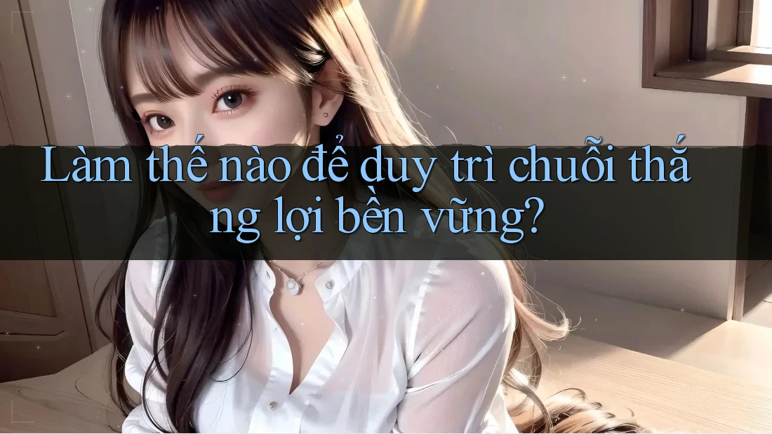 Làm thế nào để duy trì chuỗi thắng lợi bền vững?