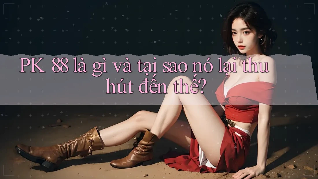 PK 88 là gì và tại sao nó lại thu hút đến thế?