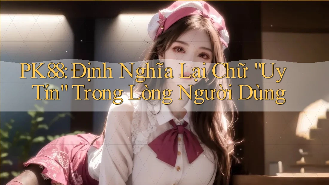 PK88: Định Nghĩa Lại Chữ “Uy Tín” Trong Lòng Người Dùng
