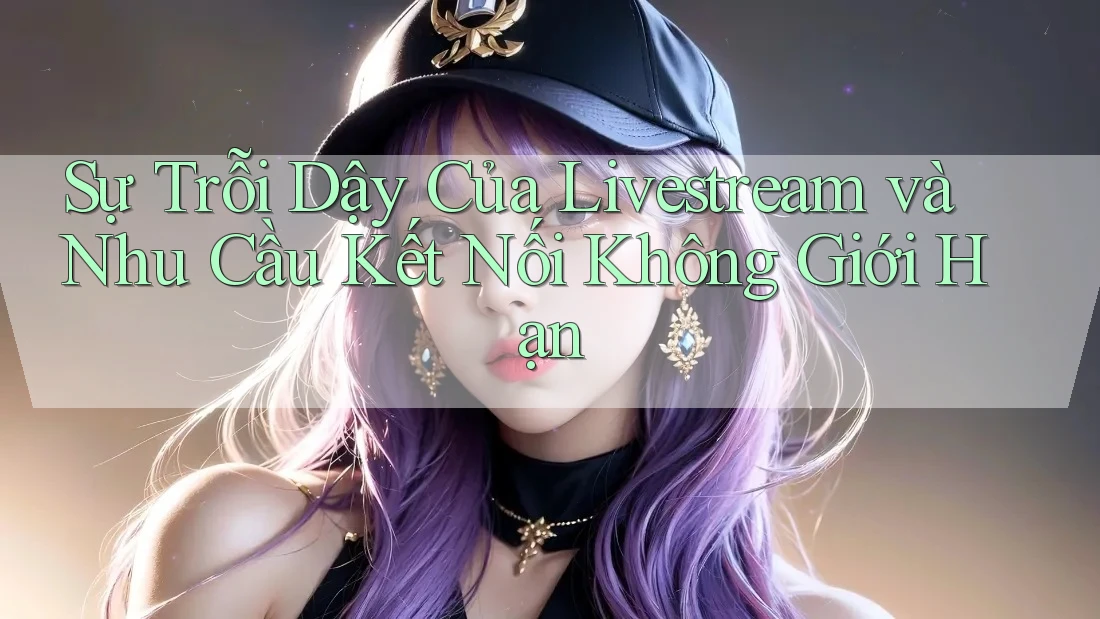 Sự Trỗi Dậy Của Livestream và Nhu Cầu Kết Nối Không Giới Hạn