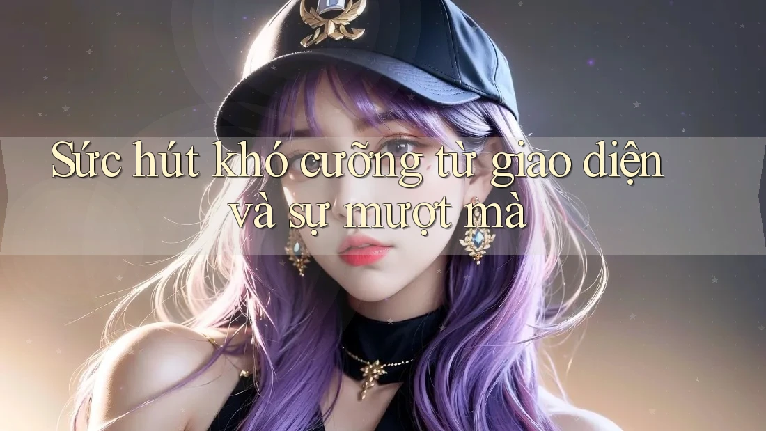 Sức hút khó cưỡng từ giao diện và sự mượt mà