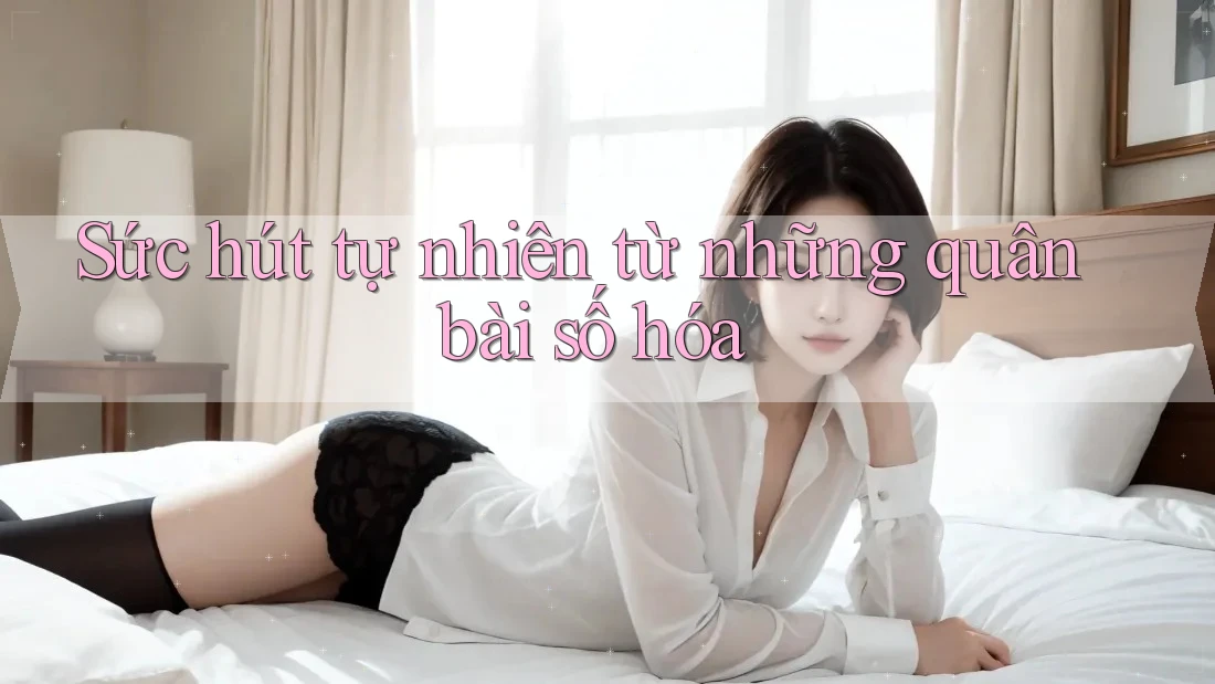 Sức hút tự nhiên từ những quân bài số hóa