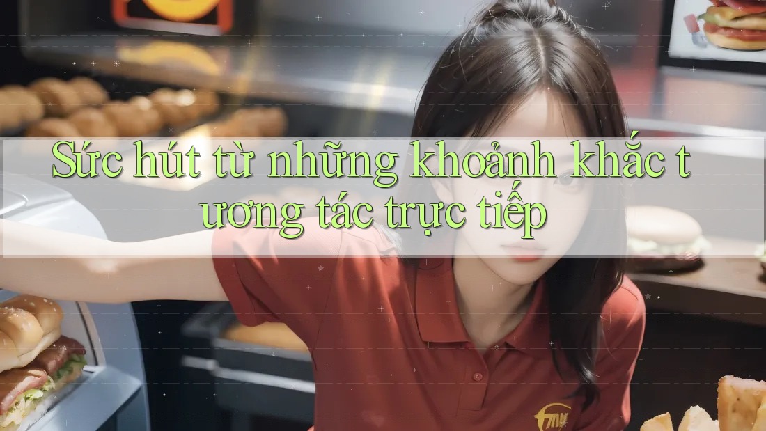 Sức hút từ những khoảnh khắc tương tác trực tiếp