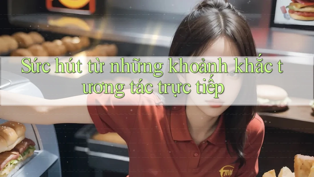 Sức hút từ những khoảnh khắc tương tác trực tiếp