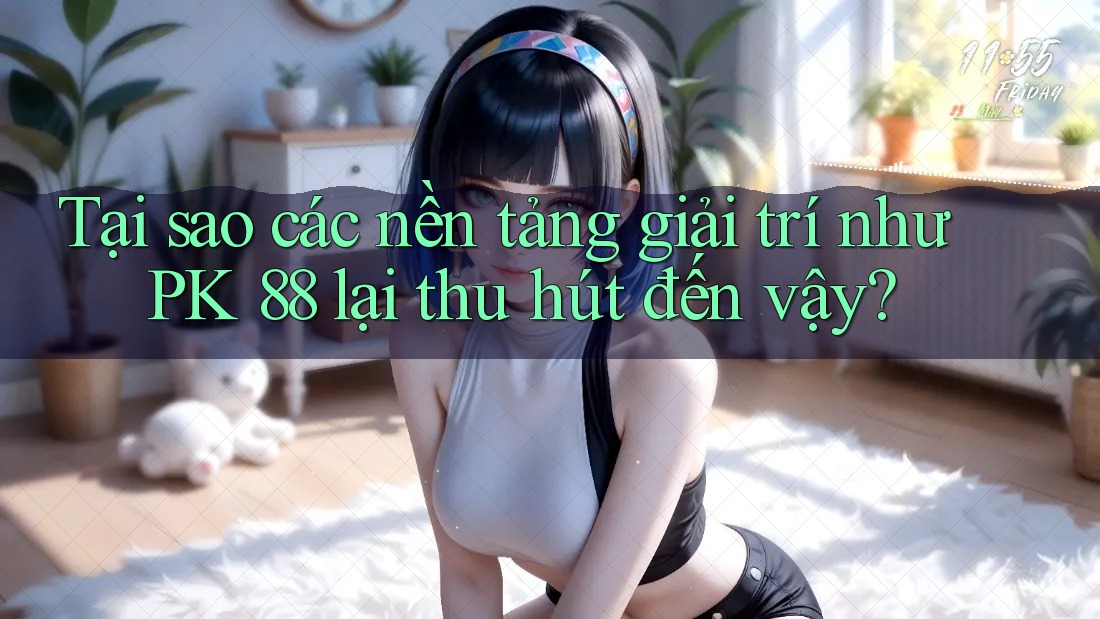 Tại sao các nền tảng giải trí như PK 88 lại thu hút đến vậy?