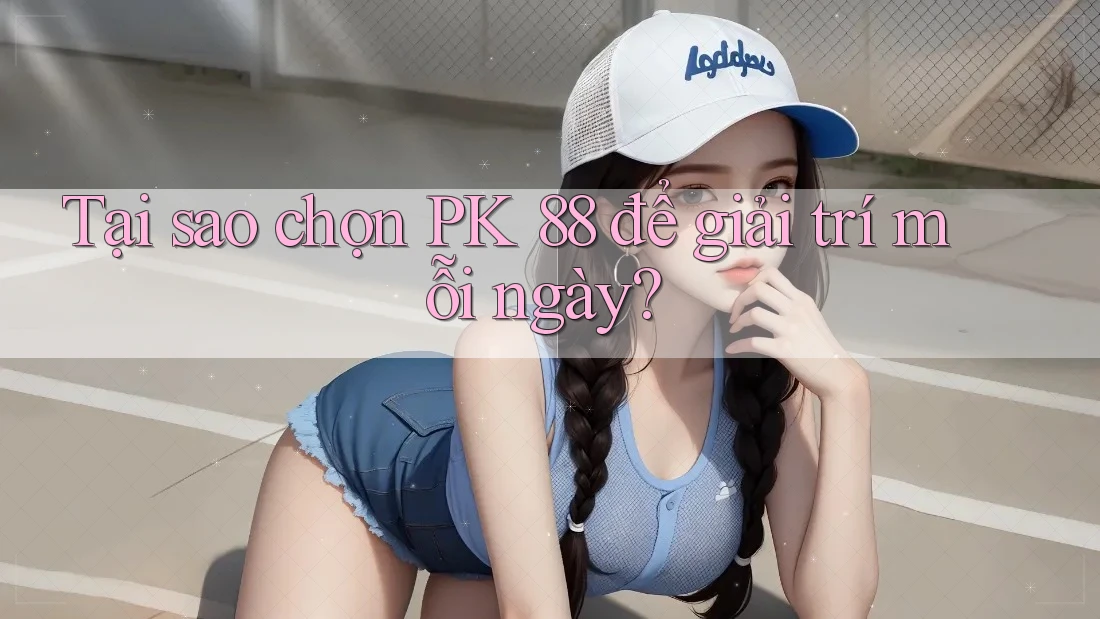 Tại sao chọn PK 88 để giải trí mỗi ngày?