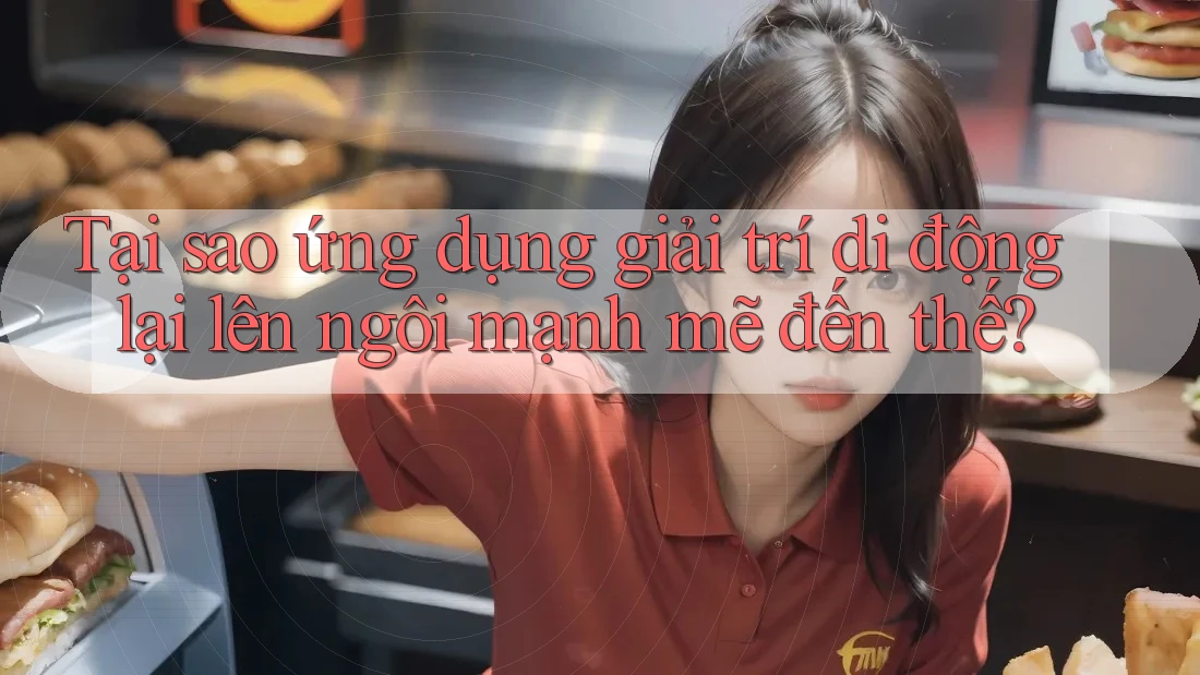 Tại sao ứng dụng giải trí di động lại lên ngôi mạnh mẽ đến thế?