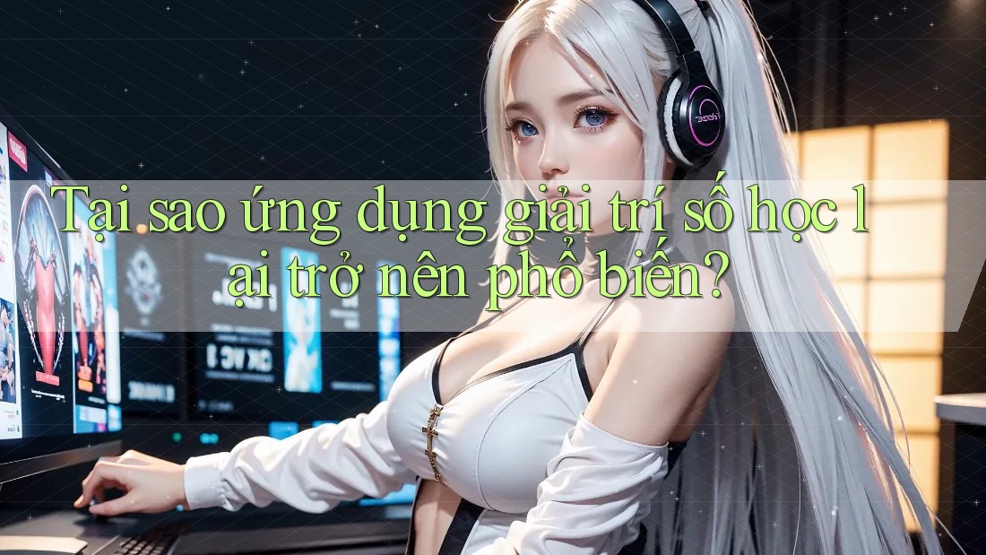 Tại sao ứng dụng giải trí số học lại trở nên phổ biến?