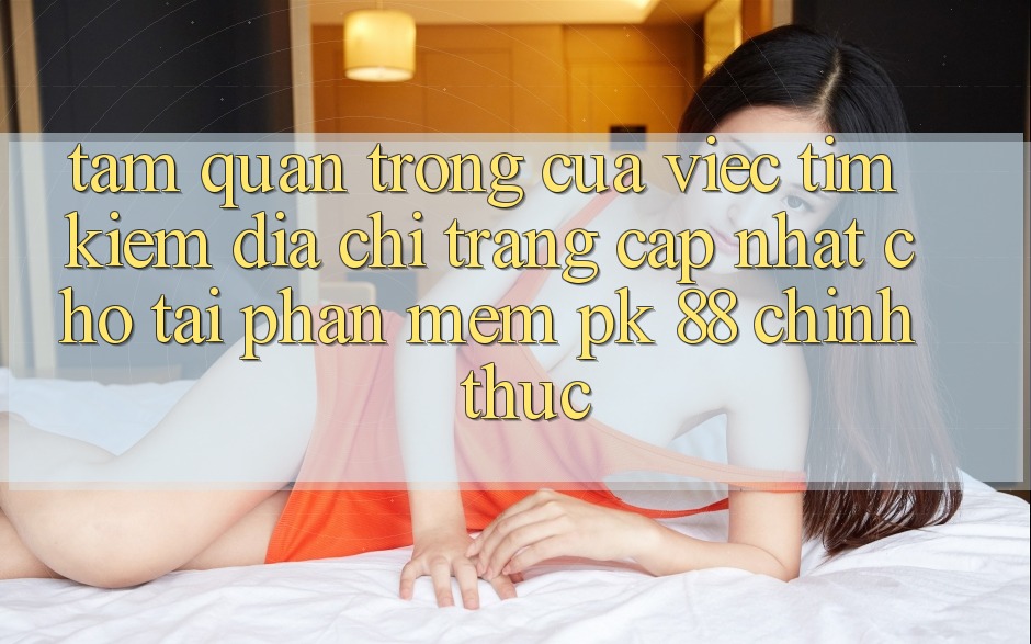 Tầm Quan Trọng Của Việc Tìm kiếm “Địa chỉ trang Cập Nhật Cho Tải Phần mềm PK 88” Chính Thức