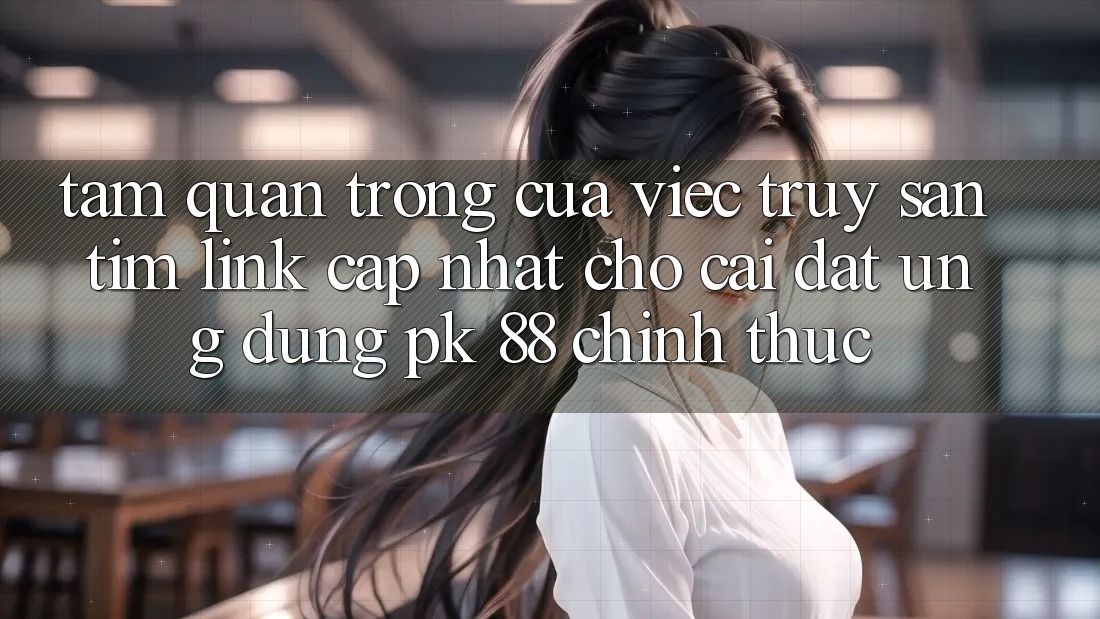Tầm Quan Trọng Của Việc Truy săn tìm “Link Cập Nhật Cho Cài đặt Ứng Dụng PK 88” Chính Thức