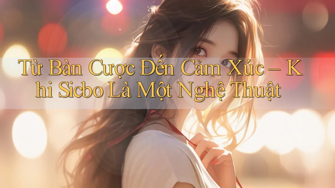 Từ Bàn Cược Đến Cảm Xúc – Khi Sicbo Là Một Nghệ Thuật